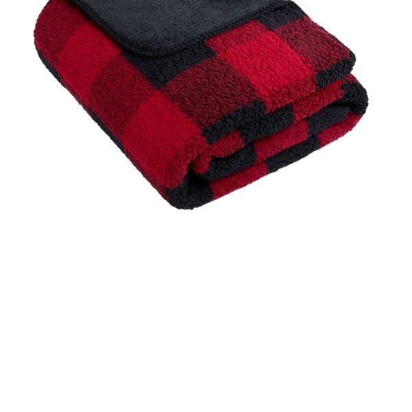 Double Sided Sherpa/Plush Blanket Thumbnail
